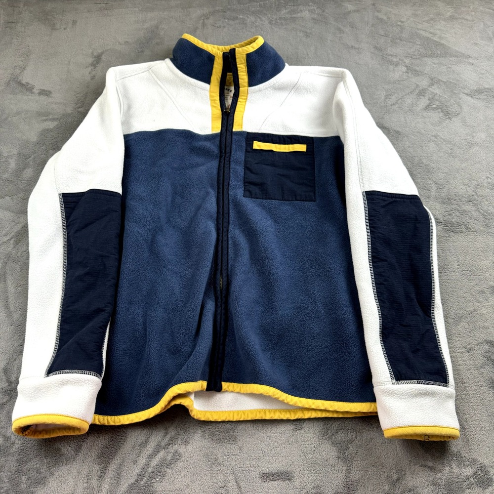 Fat Face Mens Jacket Size‎ Large Full Zip Fleece Performance Retro Gorpcore